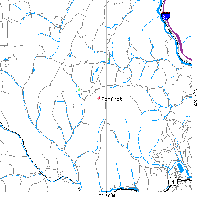 Pomfret map