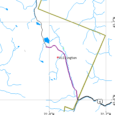 Killington map