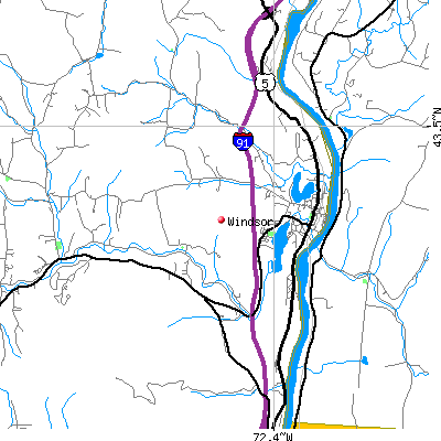 Windsor map