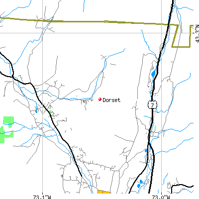 Dorset map