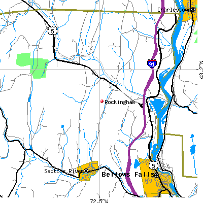 Rockingham map