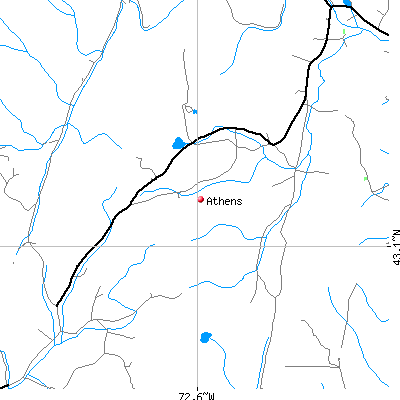 Athens map