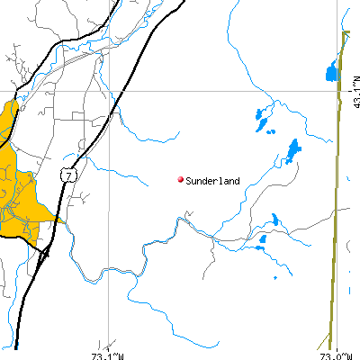 Sunderland map