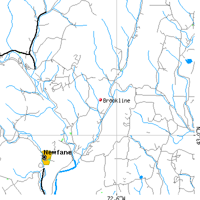 Brookline map