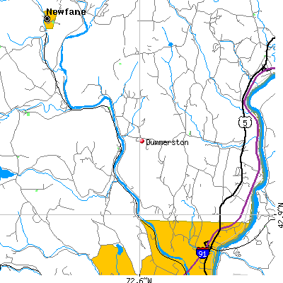 Dummerston map