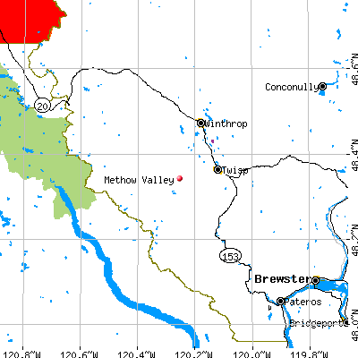 Methow Valley map