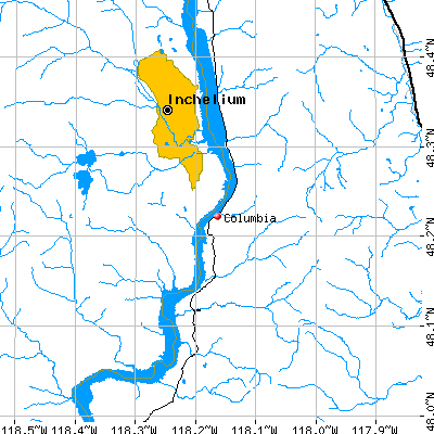 Columbia map