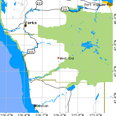 West End map