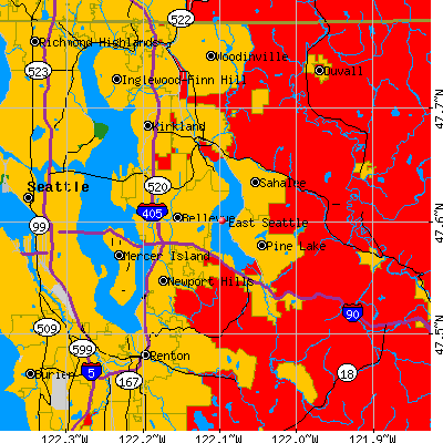 East Seattle map