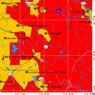 Tahoma-Maple Valley map