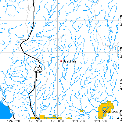 Wishkah map