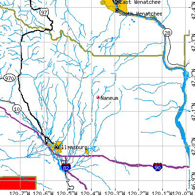 Naneum map