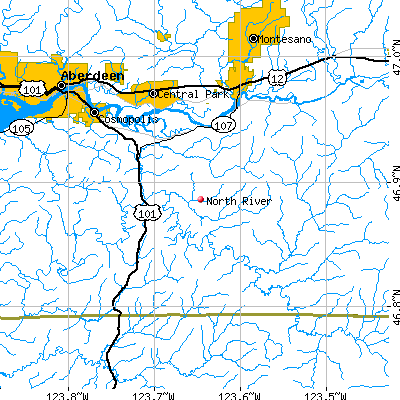 North River map
