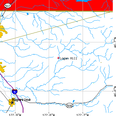 Logan Hill map