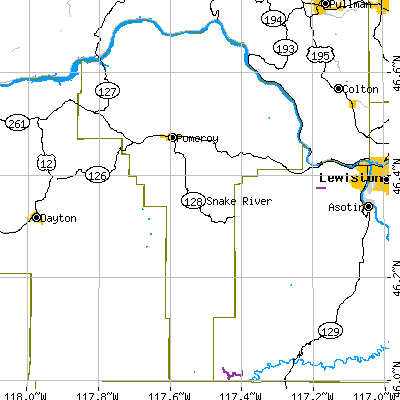 Snake River map