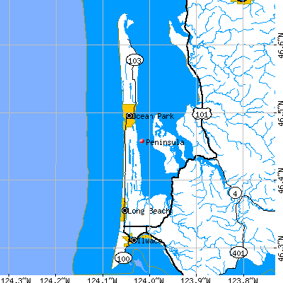 Peninsula map