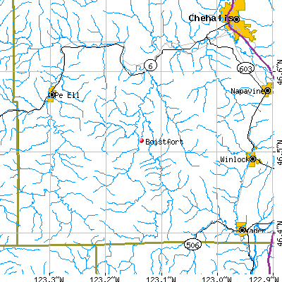 Boistfort map