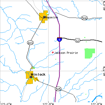 Jackson Prairie map