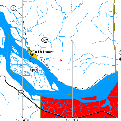 Cathlamet-Elochoman map