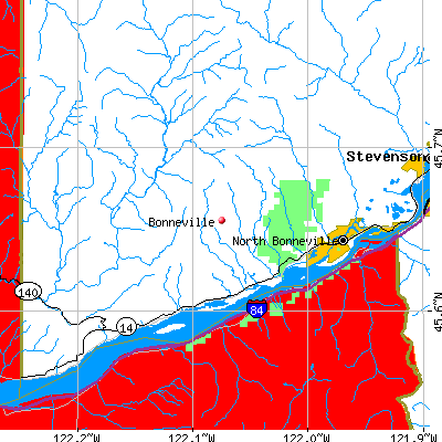 Bonneville map