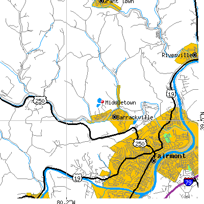 Middletown district map
