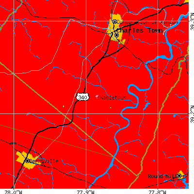 Kabletown district map