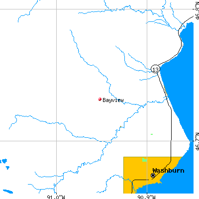 Bayview map