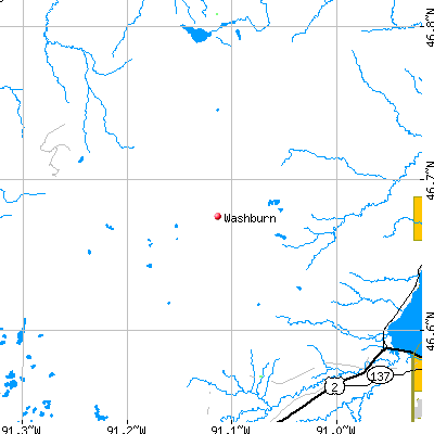 Washburn map