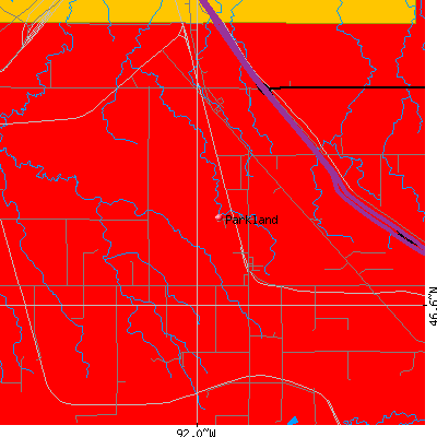 Parkland map