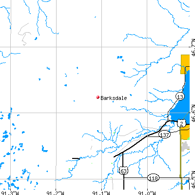 Barksdale map