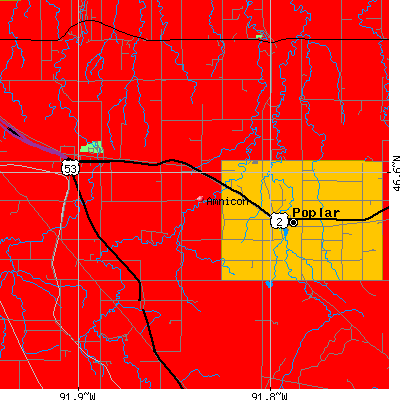 Amnicon map