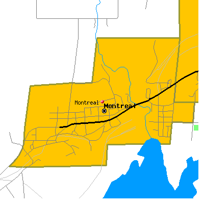 Montreal map