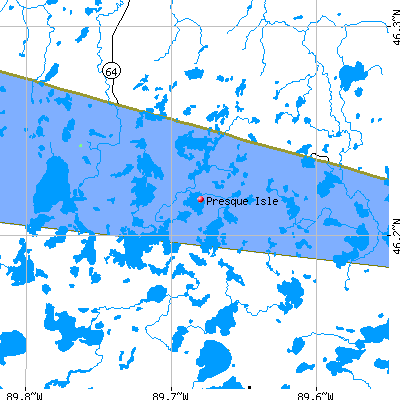 Presque Isle map