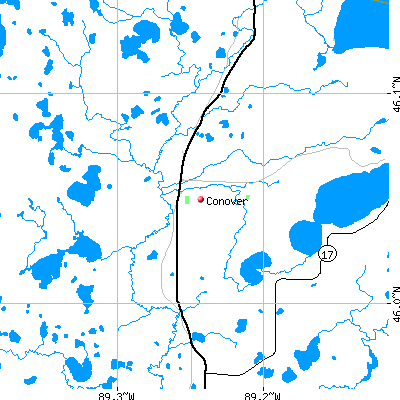Conover map