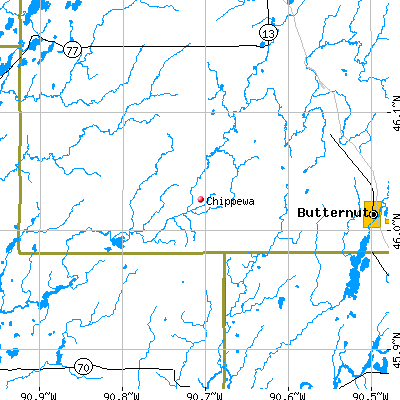 Chippewa map