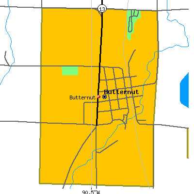 Butternut map