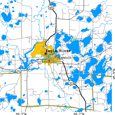 Lincoln map