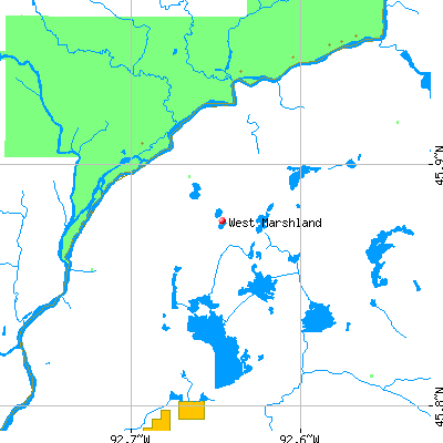 West Marshland map