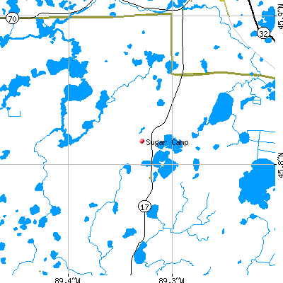 Sugar Camp map