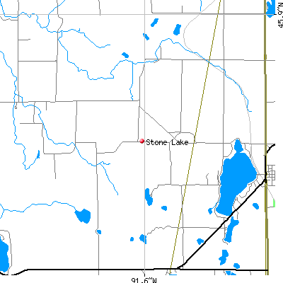 Stone Lake map
