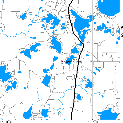 Hazelhurst map