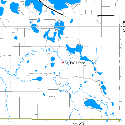 La Follette map