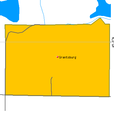 Grantsburg map