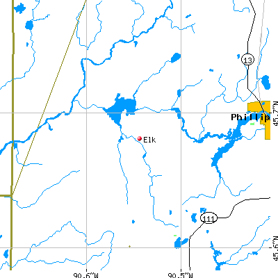 Elk map
