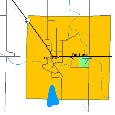 Exeland map