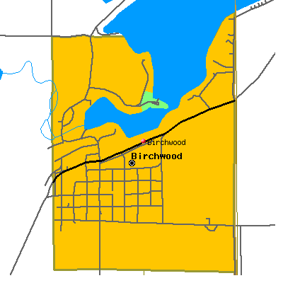 Birchwood map