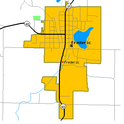 Frederic map
