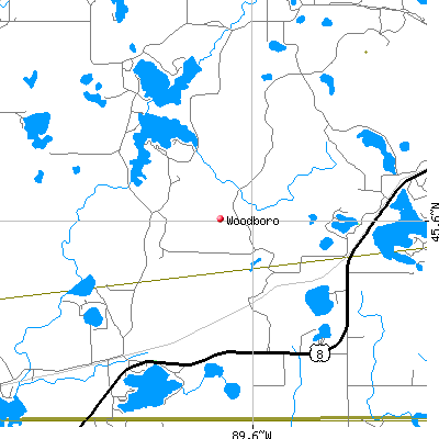 Woodboro map