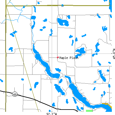 Maple Plain map