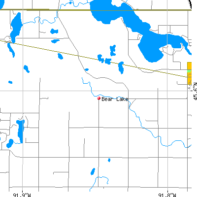 Bear Lake map
